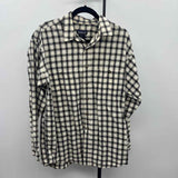 Patagonia Men's Size M Beige Checkered Long Sleeve Shirt
