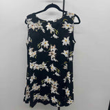 VERANEE Women's Size 16 Black Floral Dress