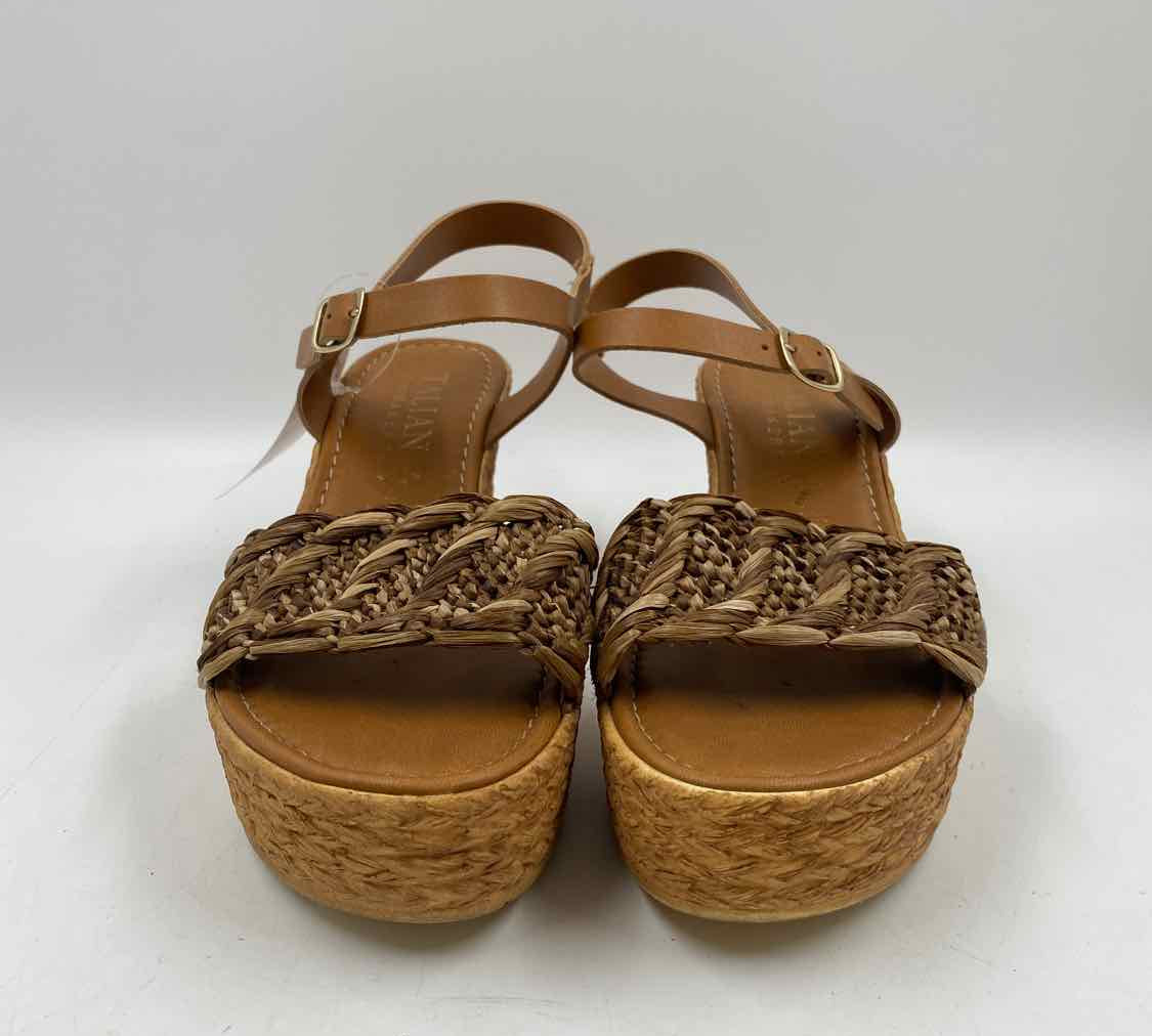 Italian Shoemakers Women's Shoe Size 8 Brown Textured Sandals