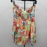 illa illa Women's Size 14 Multi-Color Vacation Dress