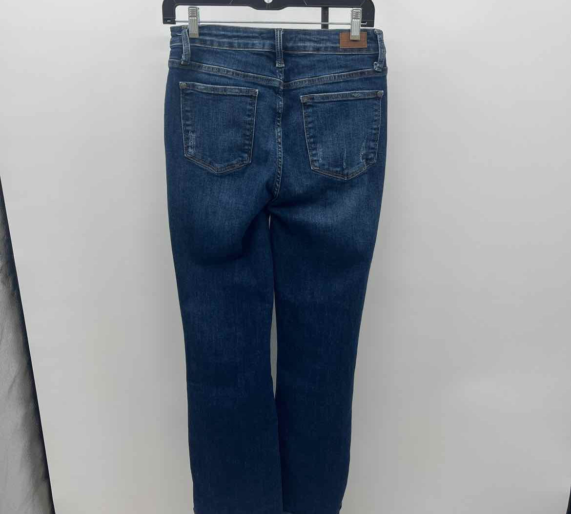 Judy Blue Women's Size 6/7 Blue Solid Jeans