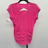 bontrager Women's Size M Pink Heathered Short Sleeve Shirt