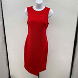 Maggy London Women's Size 6 Red Textured Dress