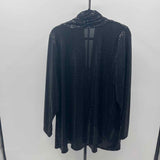 Kiyonna Women's Size 2X Black dotted Cardigan