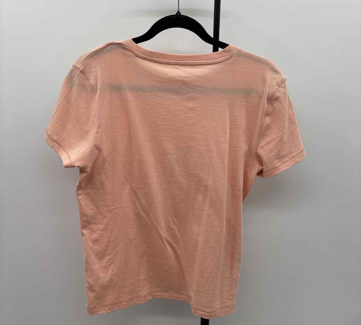 J Crew Women's Size S Peach Solid T-Shirt