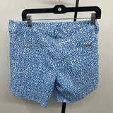 Adidas Junior's Size 8 Blue Abstract Shorts