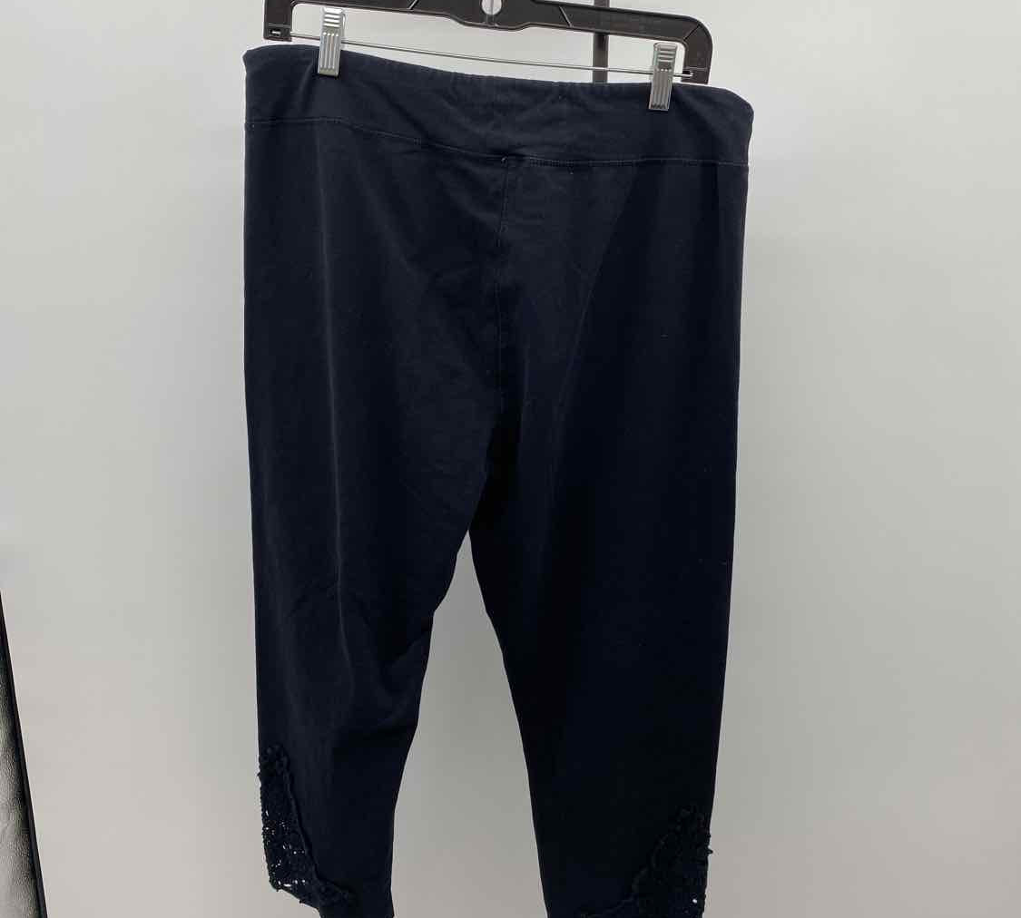 The Sweatshirt Project Women's Size 20 Black Lace Leggings
