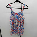 CABI Women's Size XL Blue lines Tank