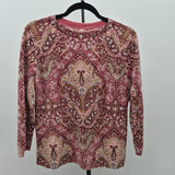 Unbranded Women's Size M Mauve fan Sweater