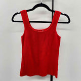Bar III Women's Size XS Red Ribbed Tank