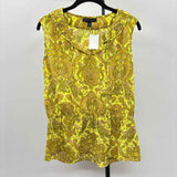 Banana Republic Women's Size XS Green Paisley Tank