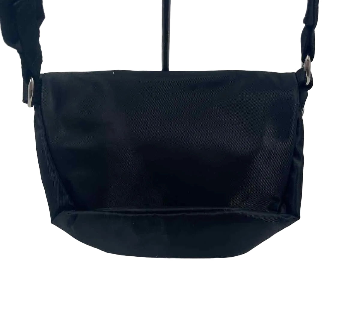 NWT KENDRA SCOTT Black Nylon Sling Bag Purse