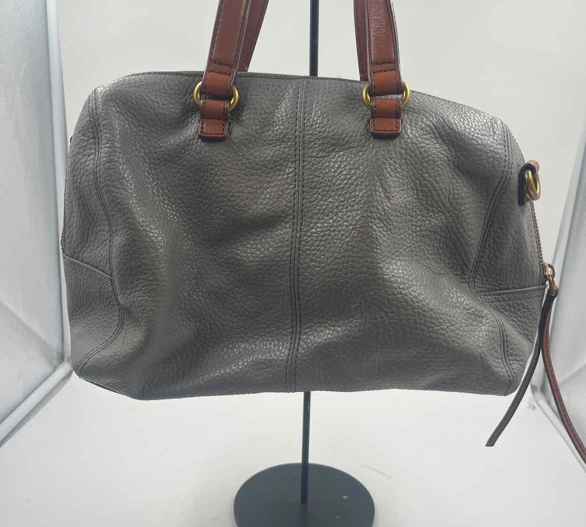 Fossil Women's Taupe Luxe pebbled Purse