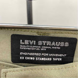 Levi Strauss Men's Size 36 Green Solid Pants