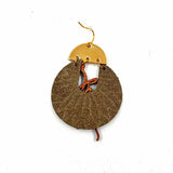Bon's Designs Women's Gold Earrings