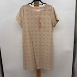 Jude Connally Women's Size 16 Tan medallion Dress