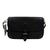 Louis Vuitton Women's Black Luxe Monogram Purse