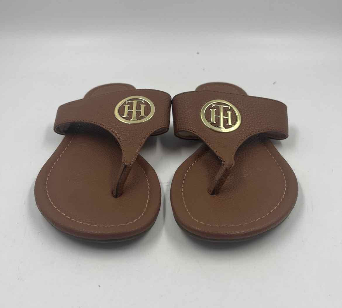Tommy Hilfiger Women's Shoe Size 6 Brown pebble Sandals