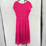 Perch Women's Size 24 Pink Solid Dress