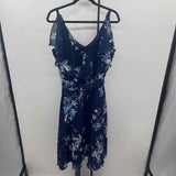 Lane Bryant Women's Size 14 Blue Floral Dress