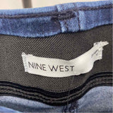 Nine West Women's Size 18 Blue Solid Jeans