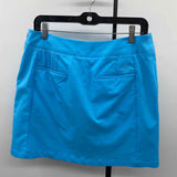 Adidas Junior's Size 6 Blue Solid Skirt