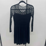 Kensie Women's Size 8 Black dotted Dress
