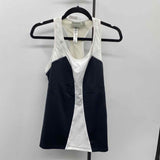 Athleta Women's Size L Black Color Block Tank