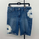 Chico's Women's Size 10 Blue Tie Dye Shorts