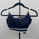 B Women's Size S Navy Ribbed Swimsuit - 2 Piece