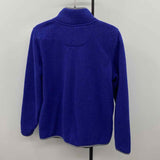 LL Bean Women's Size M Blue Hearts Sweatshirt