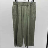 Talbots Women's Size L Olive Solid Pants