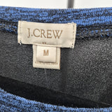J Crew Women's Size M Black Heathered Long Sleeve Shirt