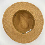 Carve Design Women's Tan Woven Sun Hat