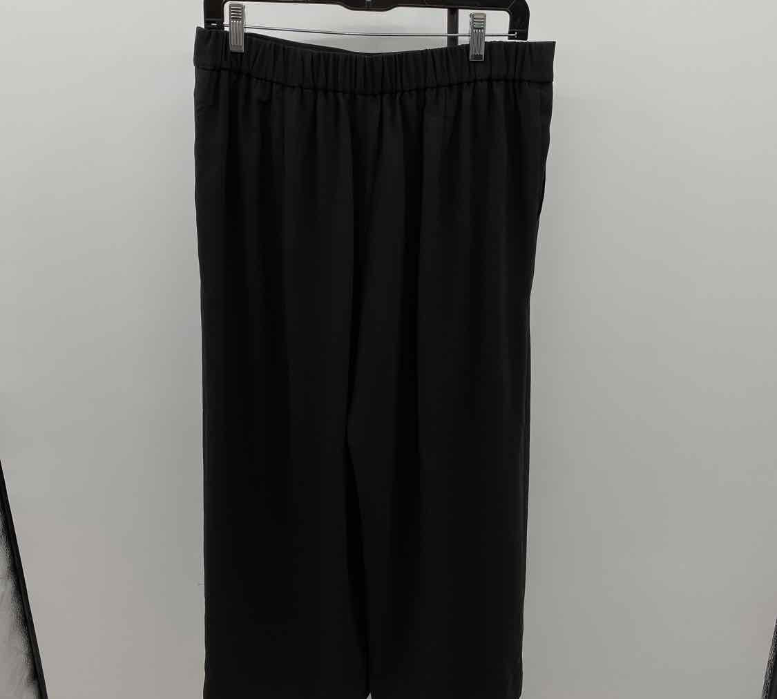 J Crew Women's Size 8 Black Solid Pants