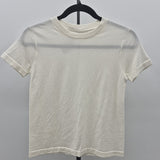 Unbranded Women's Size S White Solid Short Sleeve Shirt