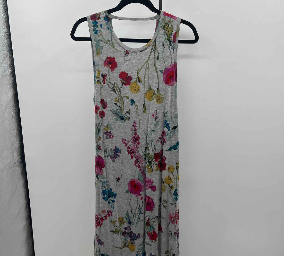 Rachel Roy Women's Size 10 Gray Floral Dress