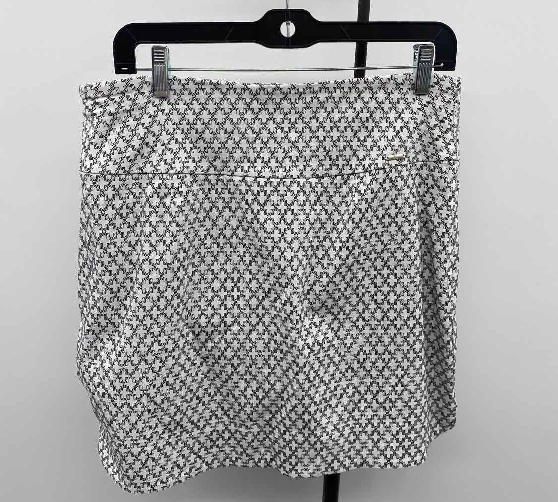 SC & Co Women's Size 14 White Abstract Skirt