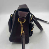 MULBERRY Women's Wine Luxe pebbled Purse