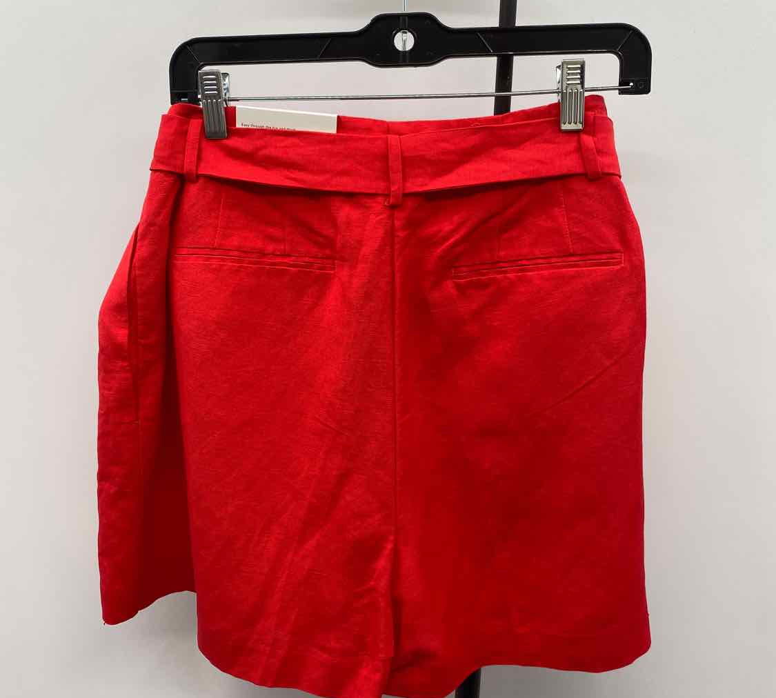 Ann Taylor Women's Size 10 Red Solid Shorts