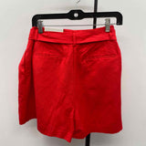 Ann Taylor Women's Size 10 Red Solid Shorts