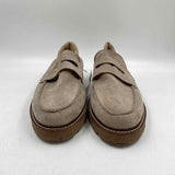 Anne Klein Women's Shoe Size 9 Taupe Solid Loafers