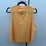 all in motion Women's Size XXL Yellow Solid Sleeveless Shirt