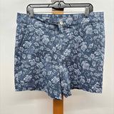 Jach's Girlfriend Women's Size 16 Blue Floral Shorts