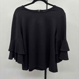 W5 Women's Size XL Black Solid Long Sleeve Shirt