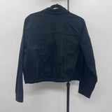 Iman Women's Size M Black Solid Jacket