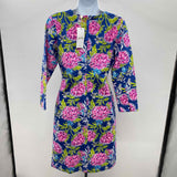 Lilly Pulitzer Women's Size 6 Blue Floral Dress