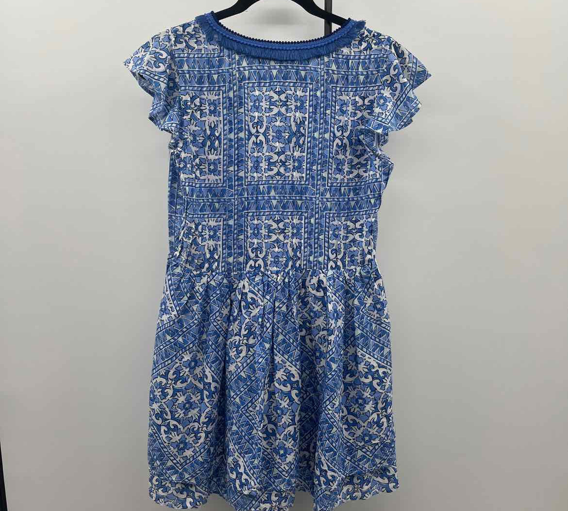 Vineyard Vines Women's Size 2 Blue Patchwork Dress
