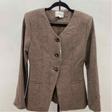 Elodie Women's Size S Brown Herringbone Jacket
