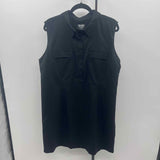 Reel Legends Women's Size 16 Black Solid Dress